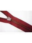 Молния металлическая двухзамковая разъёмная Бордовая 68 см K12 27012669