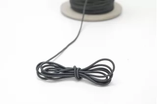 Резинка шляпная графит  2 мм  KR4D 2032603