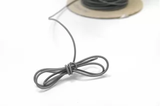 Резинка шляпная серая  2 мм  KR4D 2032604