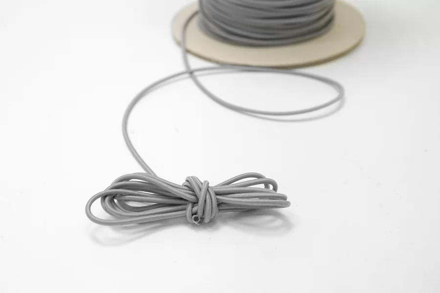 Резинка шляпная серая  3 мм  KR4D 2032605