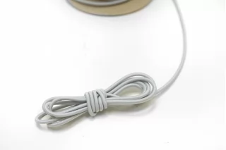 Резинка шляпная светло-серая  3 мм  KR4D 2032606