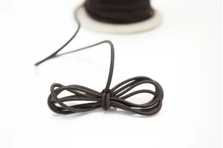 Резинка шляпная горький шоколад  2 мм  KR6D 2032611