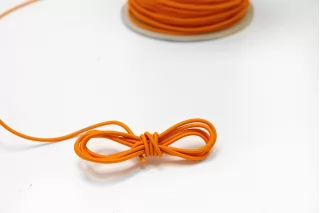 Резинка шляпная оранжевая  2 мм  KR5D 2032614