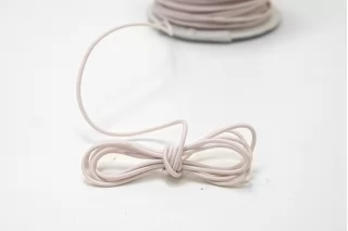 Резинка шляпная бледно-розовая  2 мм  KR4D 2032619