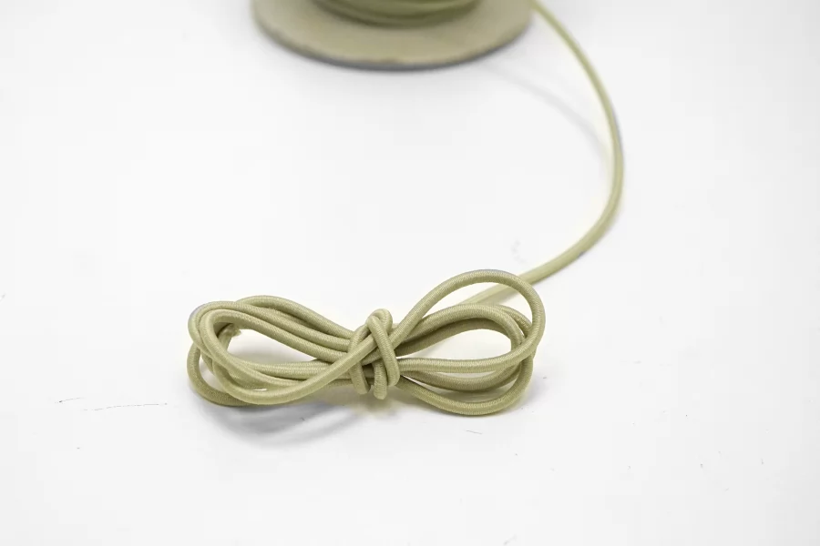 Резинка шляпная оливковая  3 мм  KR4D 2032622