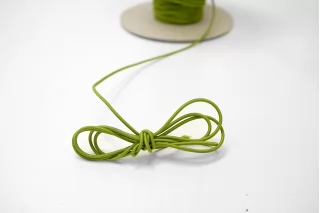 Резинка шляпная салатовая  2 мм  KR4D 2032623