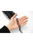 Кружево ALTA MODA Черное хлопковое  1,6 см. KR7A  25022607
