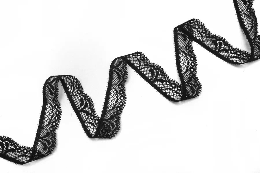 Кружево черное 2 см. KR7A  25022608