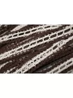 Тесьма декоративная ALTA MODA Молочно-коричневая 1,2 см ST6 25022619