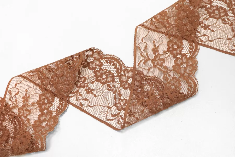 Кружево какао 7,5 см ST6 25022622