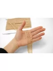 Тесьма декоративная ALTA MODA Бежевая 2,8 см ST6 25022626