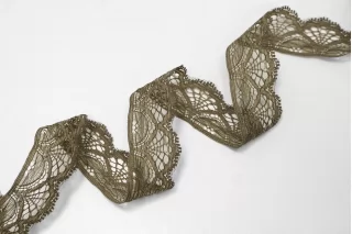 Кружево припылённо-оливковое 2,8 см ST6 25022630