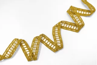 Тесьма декоративная горчичная 1,4 см ST6 25022631