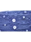 Кружево синее с розочками 3,5 см ST1 25022641