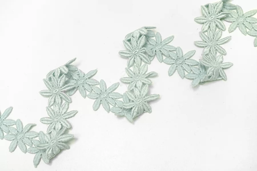 Кружево нежно-мятное 3,5 см ST2 25022646