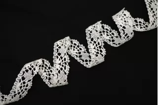 Кружево отделочное молочное-белое 2 см ST3 25022670