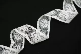 Кружево ALTA MODA Белое 4 см ST3 25022674