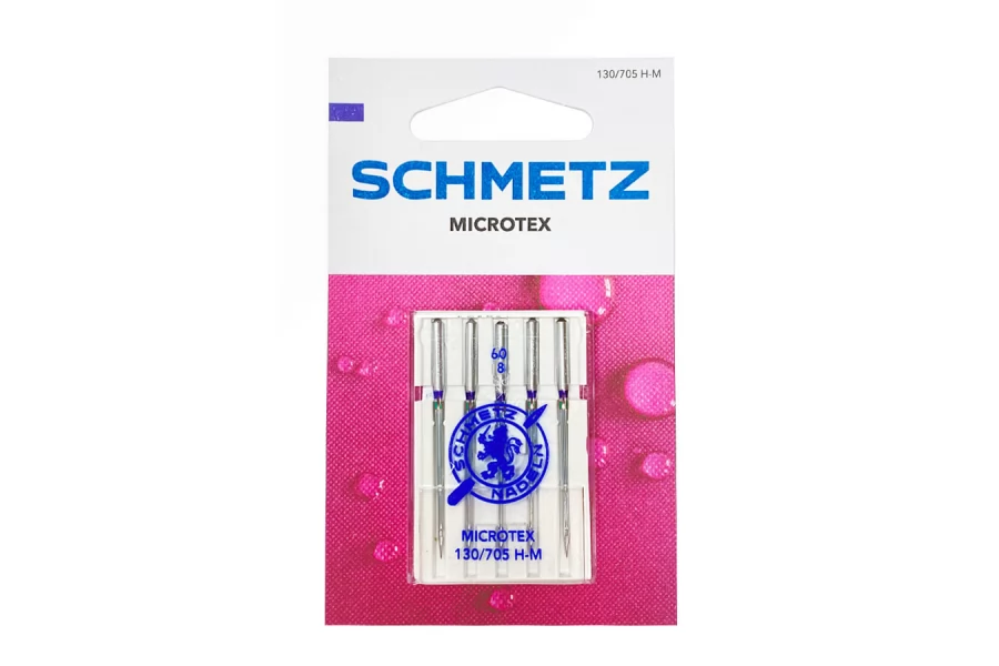 Швейные иглы микротекс (особо острые) SK SCHMETZ 130/705 Н-M №60 15041906