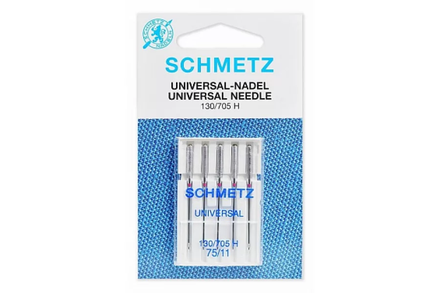 SCHMETZ Иглы универсальные №75 130/705 H, 5шт 5062602