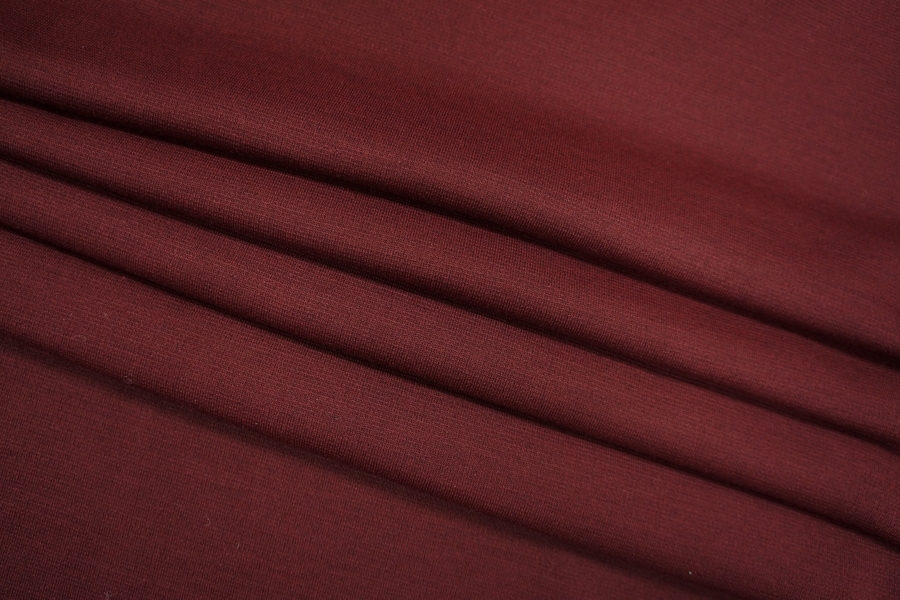 Плотный значительно. Трикотажное полотно Анкара бордо c26 РС. Плотное сукно. Бордовая ткань. Бордовая шерстяная ткань.