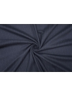 Трикотаж шерстяной темно-синий в полоску Donna Karan PRT-L5 23101904