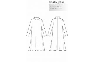Платье Альциона р-ры 42-52 D-051